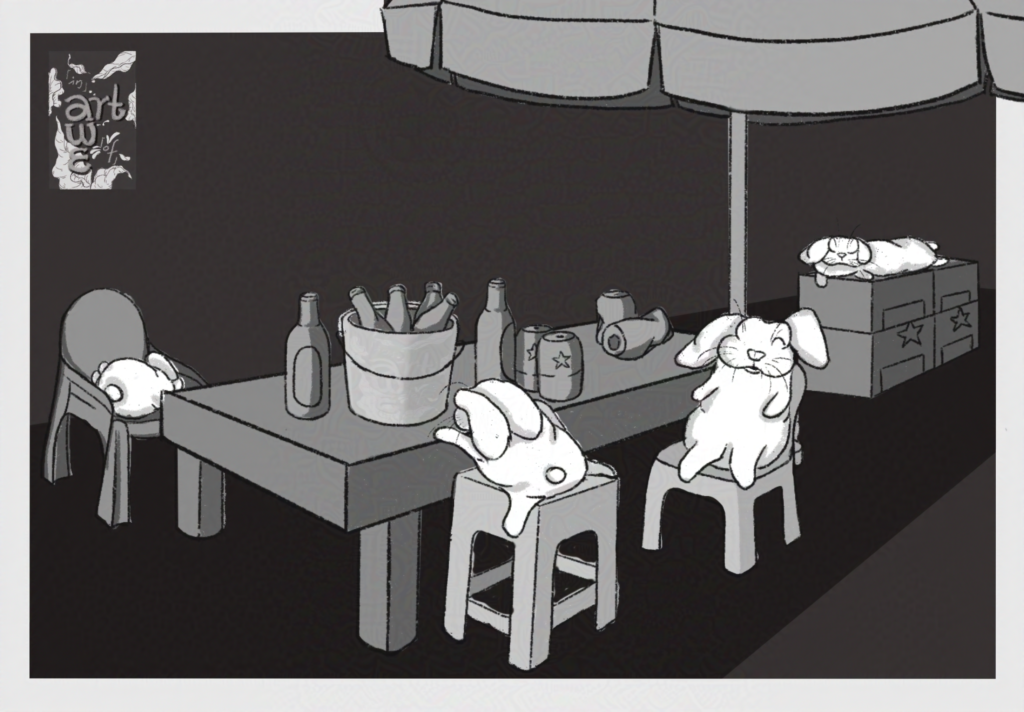 Bộ Thỏ - Inktober2025 #13 (10.12 13) protected intensity default v2